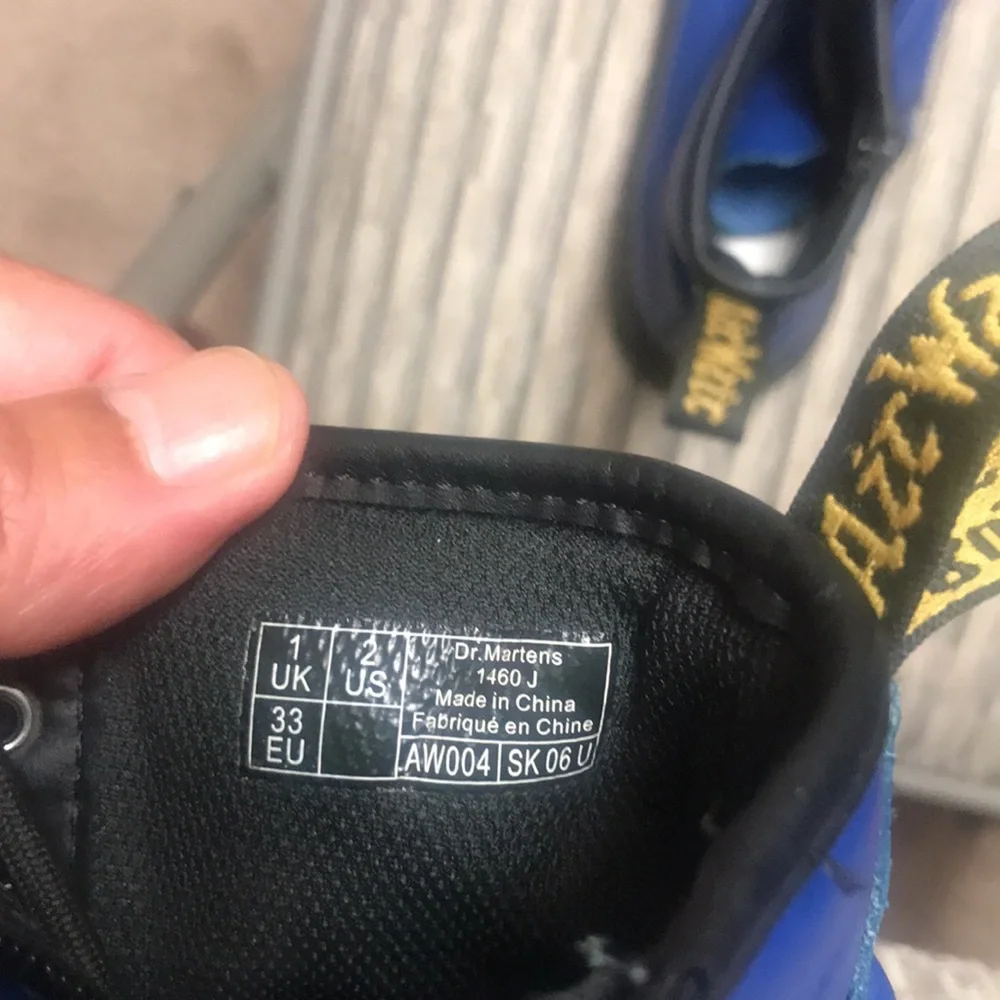 Dr martens 2/US child size used conditions